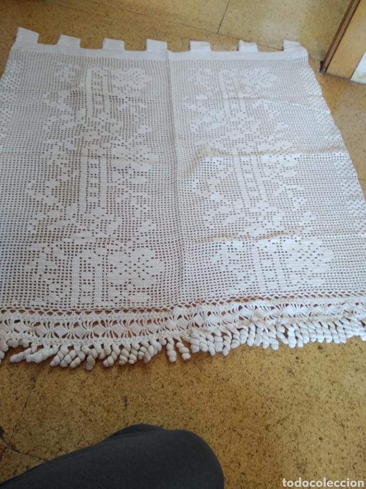 Artesan&iacute;a: Cortina de ganchillo - Foto 1