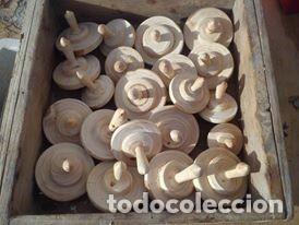 Artesan&iacute;a: Peonza torneada de madera - Foto 1