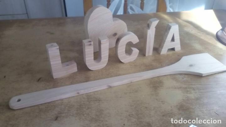 Artesan&iacute;a: Letras sueltas para formar nombres - Foto 1