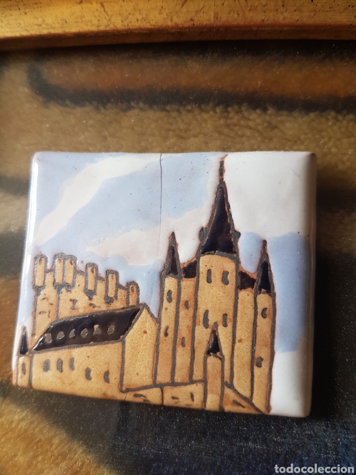 Artesan&iacute;a: BONITO CUADRO DE CERAMICAS ESMALTADAS DE SEGOVIA - Foto 2