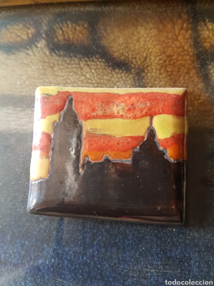 Artesan&iacute;a: BONITO CUADRO DE CERAMICAS ESMALTADAS DE SEGOVIA - Foto 3