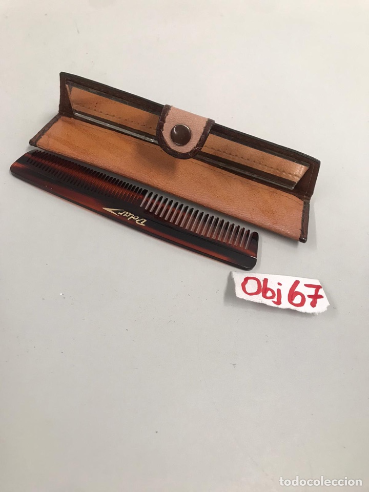 Artesan&iacute;a: Peine con funda de cuero echo a mano - Foto 2