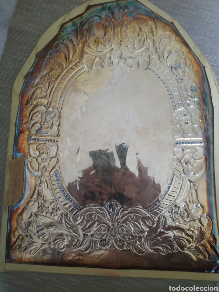 Artesan&iacute;a: Chapa de plata 900 repujada manualmente - Foto 1