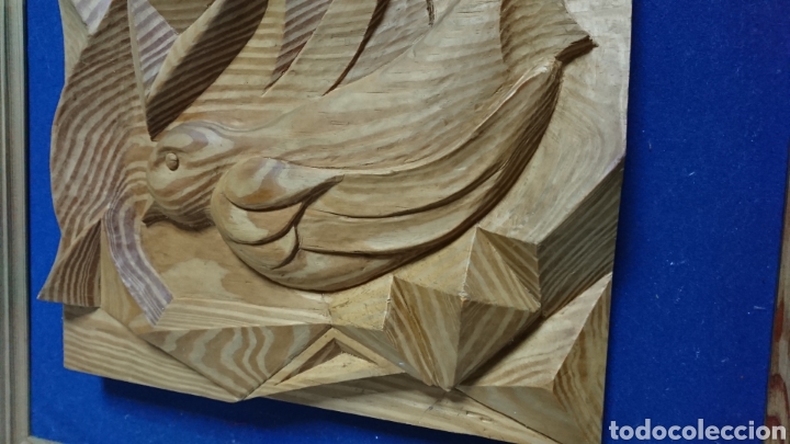 Artesan&iacute;a: TALLA DE AUTOR, OBRA EN MADERA ENMARCADO - Foto 2
