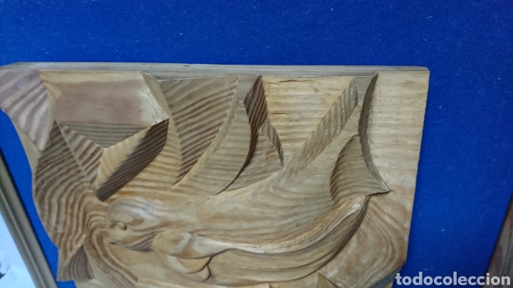 Artesan&iacute;a: TALLA DE AUTOR, OBRA EN MADERA ENMARCADO - Foto 3