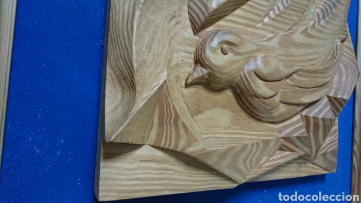 Artesan&iacute;a: TALLA DE AUTOR, OBRA EN MADERA ENMARCADO - Foto 4