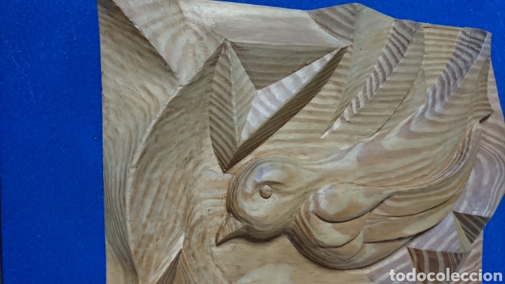 Artesan&iacute;a: TALLA DE AUTOR, OBRA EN MADERA ENMARCADO - Foto 5