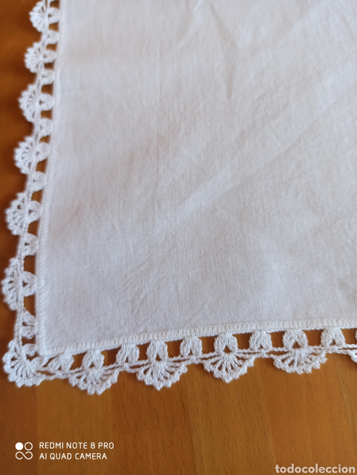 Artesan&iacute;a: Pa&ntilde;uelo con puntilla - Foto 2