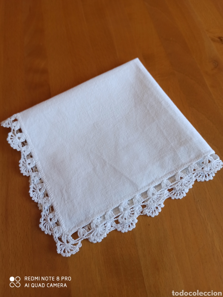 Artesan&iacute;a: Pa&ntilde;uelo con puntilla - Foto 3