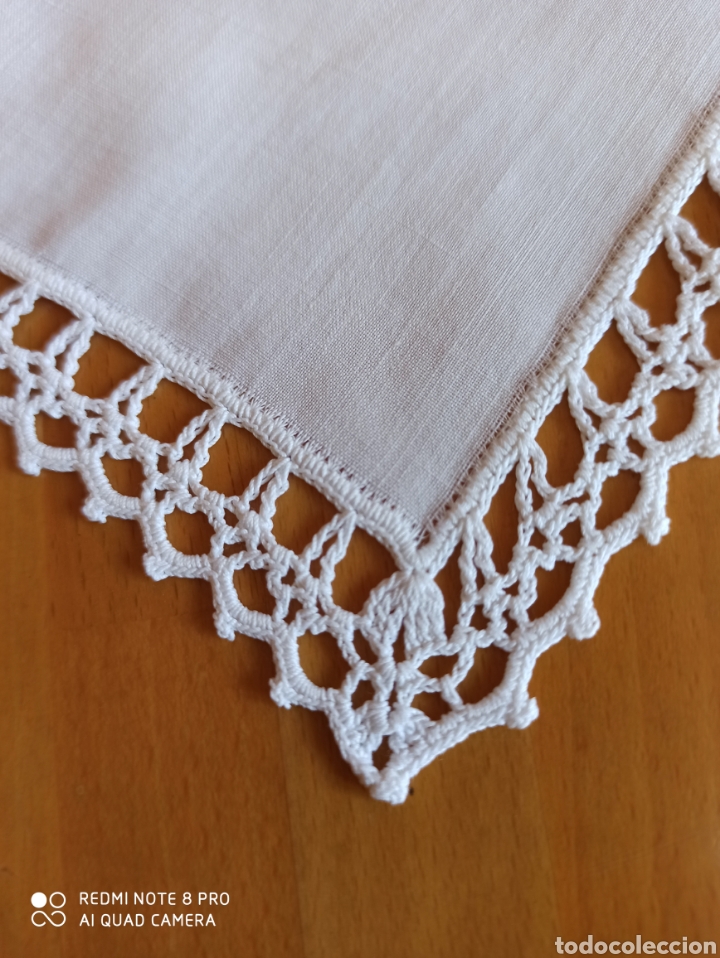 Artesan&iacute;a: Antiguo pa&ntilde;uelo con puntilla - Foto 2