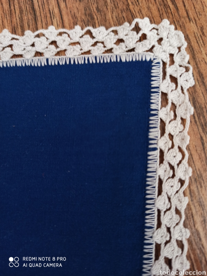 Artesan&iacute;a: Pa&ntilde;uelo con puntilla. - Foto 2
