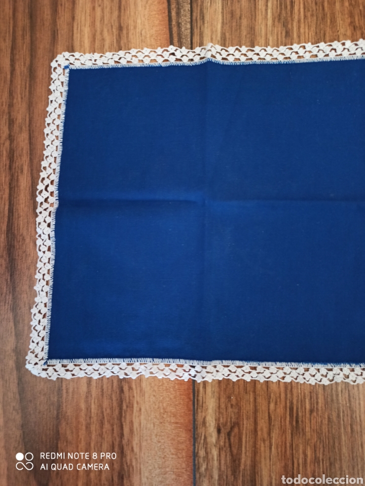 Artesan&iacute;a: Pa&ntilde;uelo con puntilla. - Foto 1