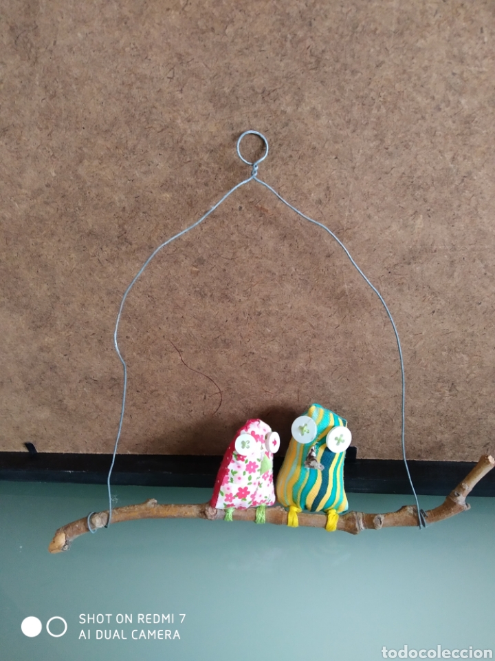 Artesan&iacute;a: Parejita de B&uacute;hos - Foto 1