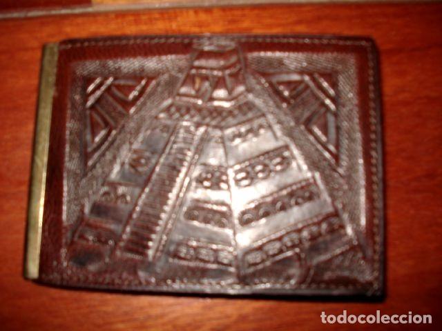 Artesan&iacute;a: BILLETERA DE PIEL MEXICO - Foto 3