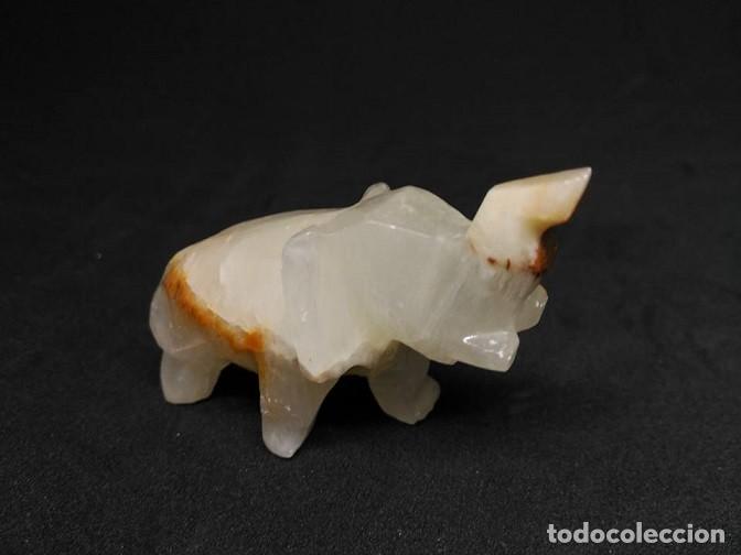 Artesan&iacute;a: Lote 6 Elefantes M&aacute;rmol - Foto 5