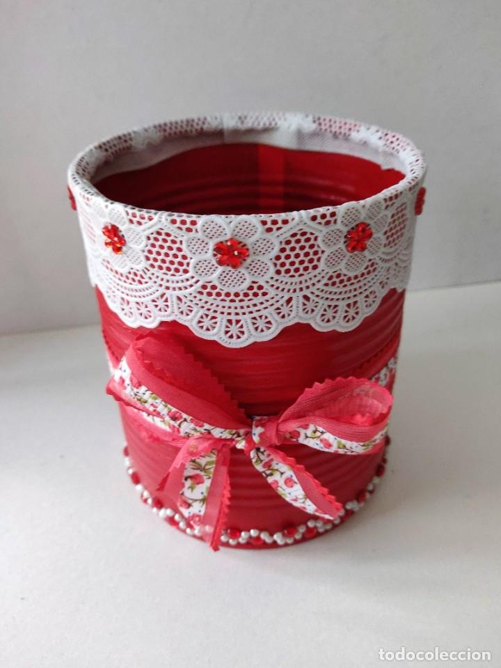Artesan&iacute;a: Bote de lata - Foto 1