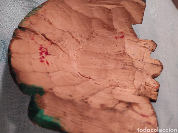 Artesan&iacute;a: M&aacute;scara artesanal de madera policromada - Foto 4
