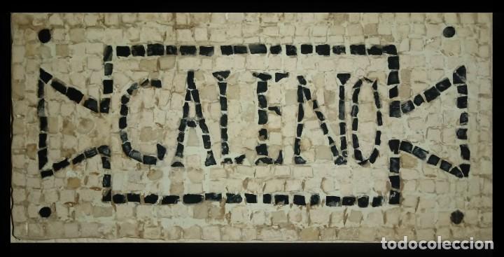Artesan&iacute;a: MOSAICO CON INSCRIPCION.GALENO - Foto 1