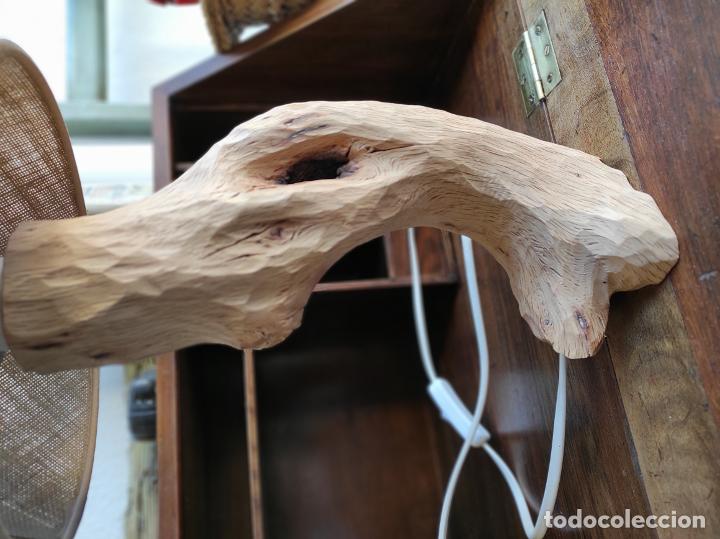 Artesan&iacute;a: L&aacute;mpara tronco - Foto 2