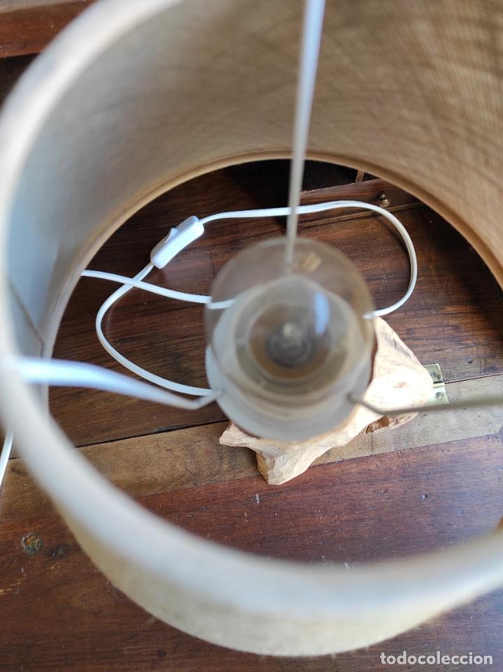 Artesan&iacute;a: L&aacute;mpara tronco - Foto 3