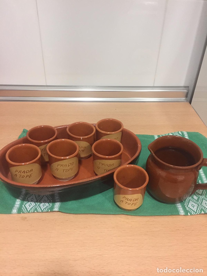 Artesan&iacute;a: Coleccion vasitos vino barro - Foto 1