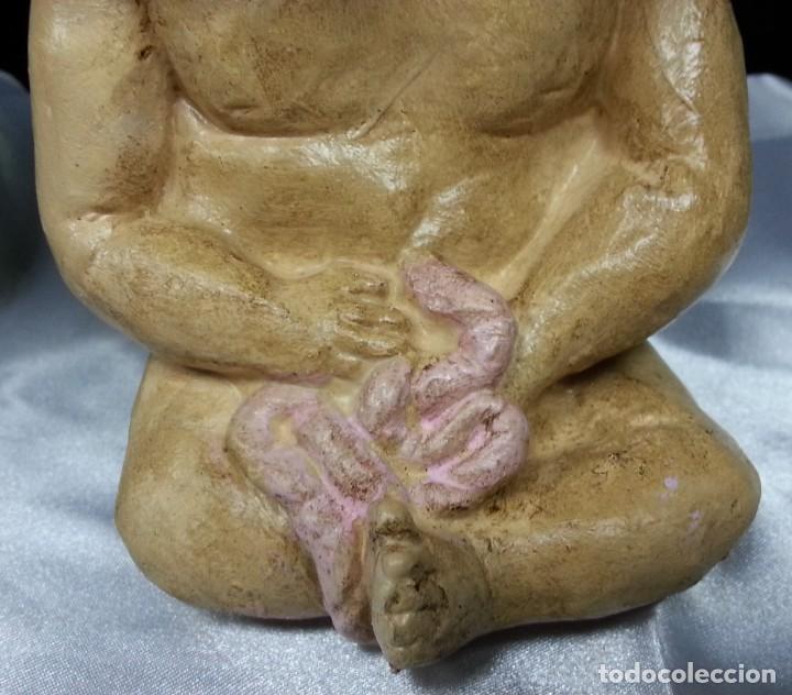 Artesan&iacute;a: Ni&ntilde;o de dos cabeza. Siameses. R&eacute;plica. - Foto 3
