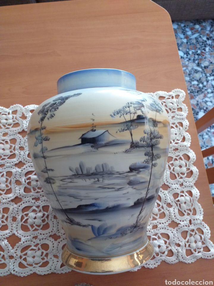 Artesan&iacute;a: Jarron pintado a mano. - Foto 2