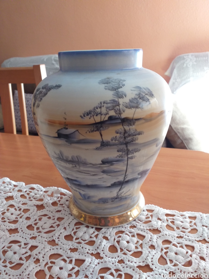 Artesan&iacute;a: Jarron pintado a mano. - Foto 1