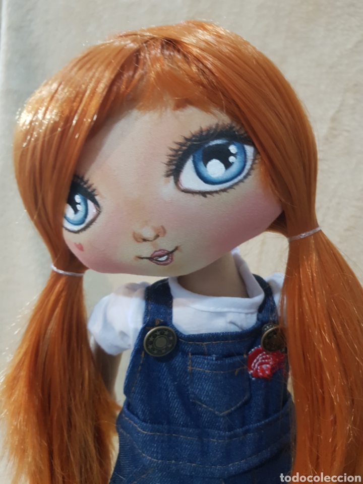 Artesan&iacute;a: Mu&ntilde;eca Jolie, mu&ntilde;eca de tela - Foto 3
