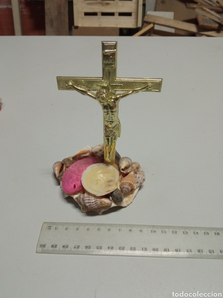 Artesan&iacute;a: Chisto sobre conchascon benditera. - Foto 1