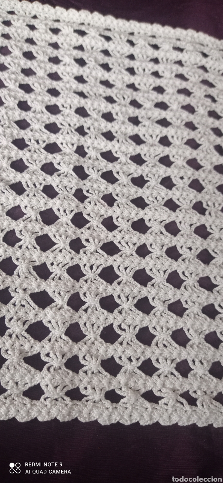 Artesan&iacute;a: Gran tapete ganchillo hecho a mano - Foto 7