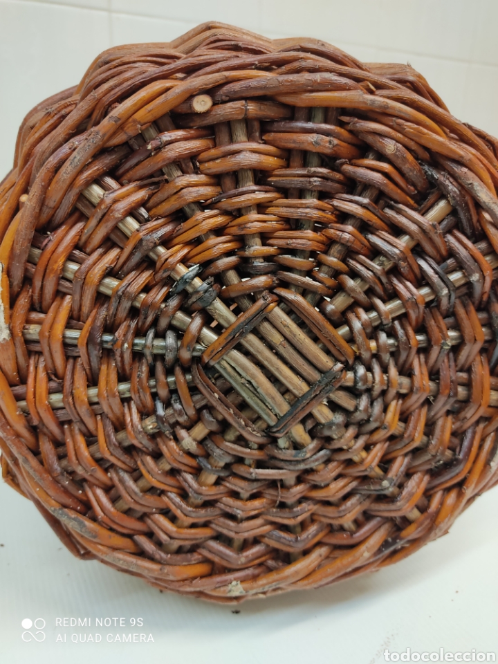 Artesan&iacute;a: Caracolera de mimbre - Foto 4