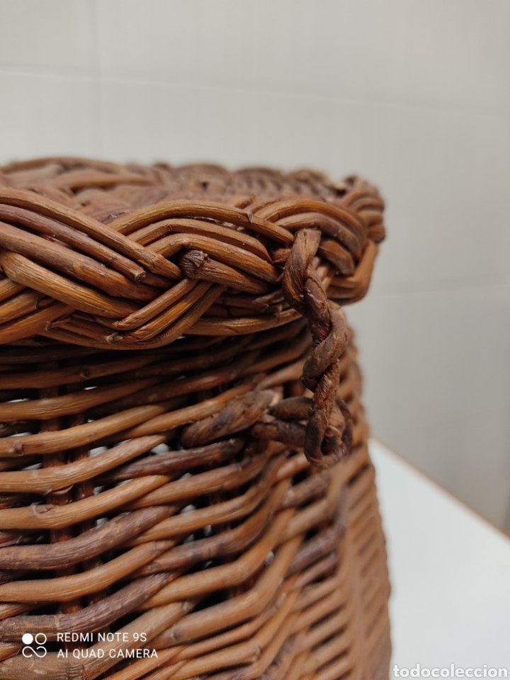 Artesan&iacute;a: Caracolera de mimbre - Foto 5