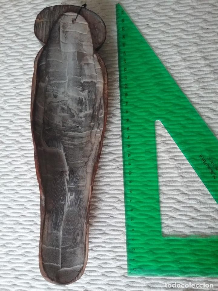Artesan&iacute;a: M&aacute;scara africana tallada en madera - Foto 2
