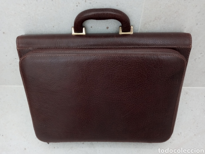 Artesan&iacute;a: Cartera de piel para documentos (a estrenar) - Foto 3