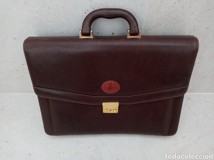 Artesan&iacute;a: Cartera de piel para documentos (a estrenar) - Foto 1