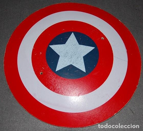 Artesan&iacute;a: ESCUDO CAPITAN AMERICA DE MADERA (PANEL) - Foto 1