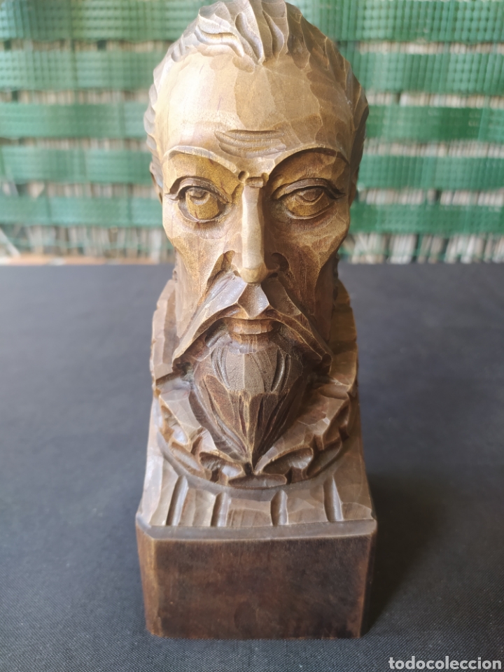 Artesan&iacute;a: Ouro Busto Madera Caballero - Foto 1