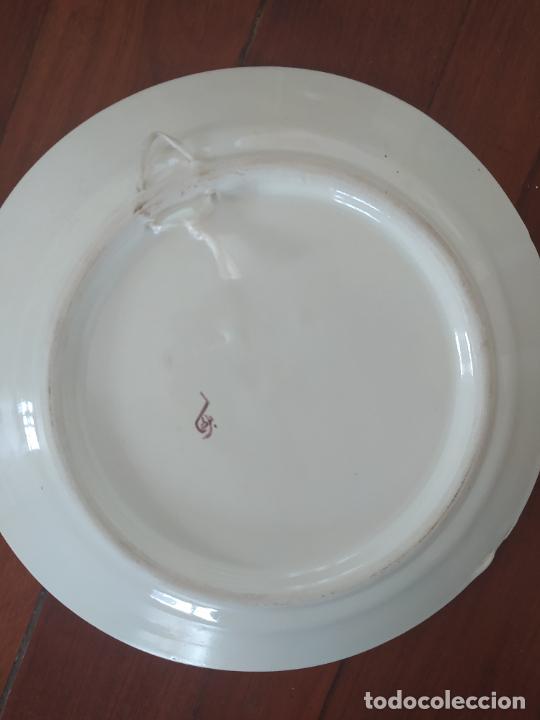 Artesan&iacute;a: Plato pintado a mano para colgar - Foto 2