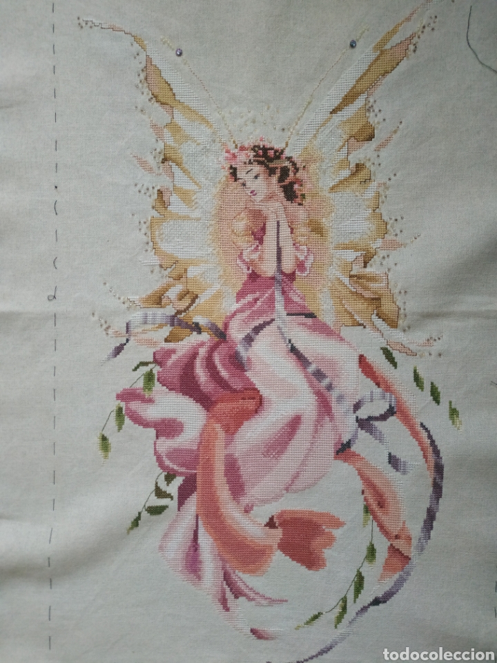 Artesan&iacute;a: HADA PUNTO DE CRUZ - Foto 1
