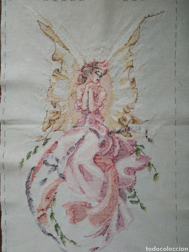 Artesan&iacute;a: HADA PUNTO DE CRUZ - Foto 2