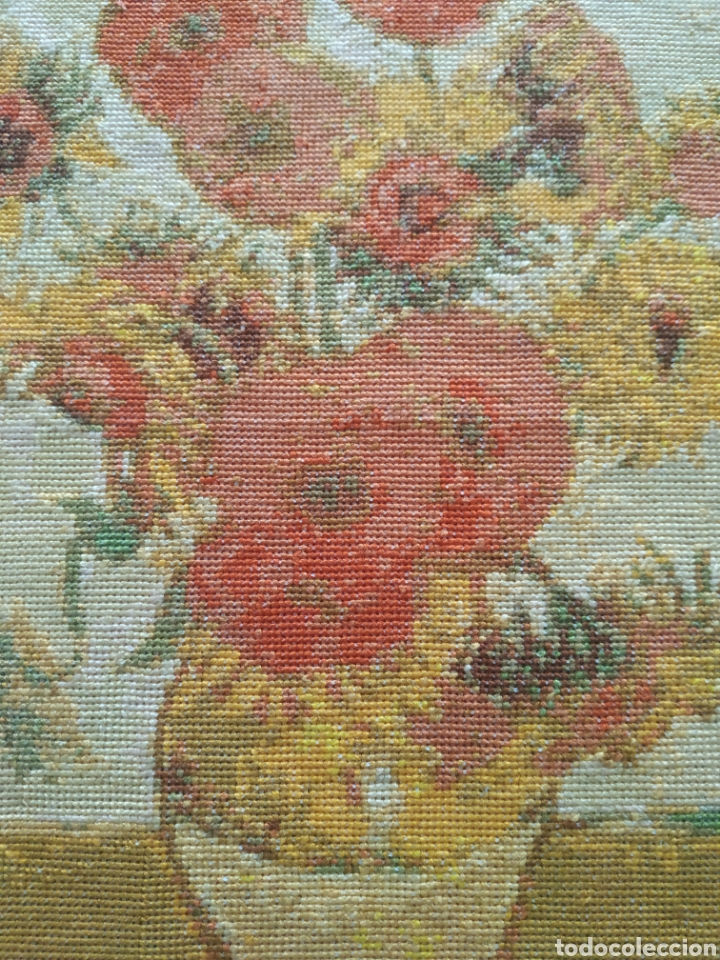 Artesan&iacute;a: PUNTO DE CRUZ- LOS GIRASOLES - Foto 3