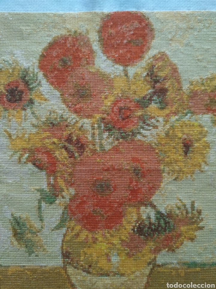 Artesan&iacute;a: PUNTO DE CRUZ- LOS GIRASOLES - Foto 6