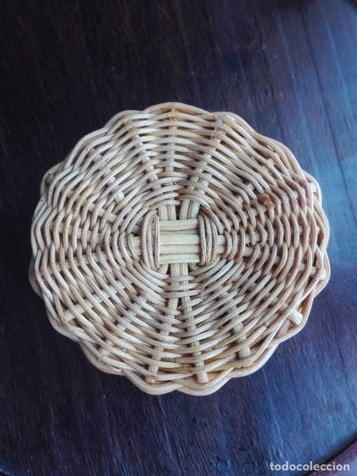 Artesan&iacute;a: Cubilete de mimbre hecho a mano - Foto 4