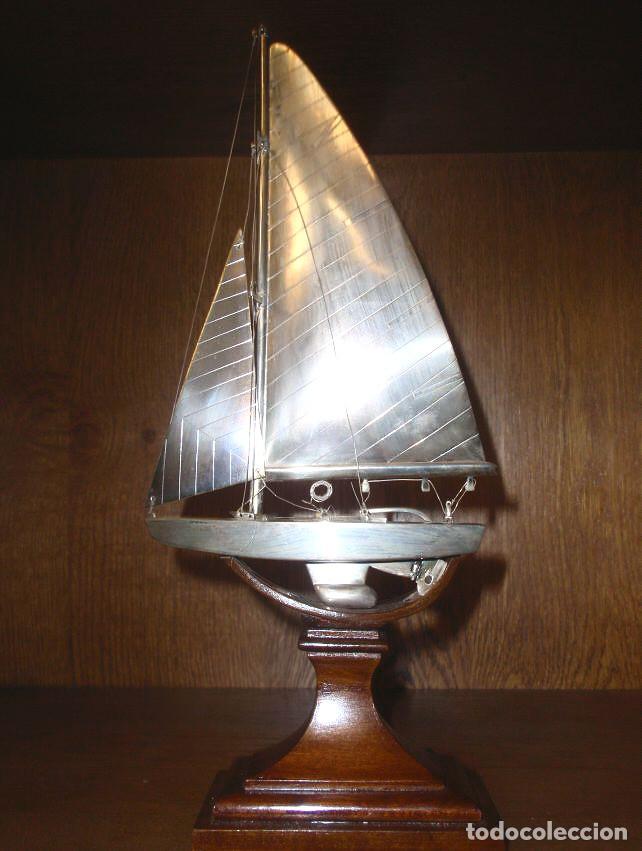 Artesan&iacute;a: Barco Velero de Plata - Foto 1