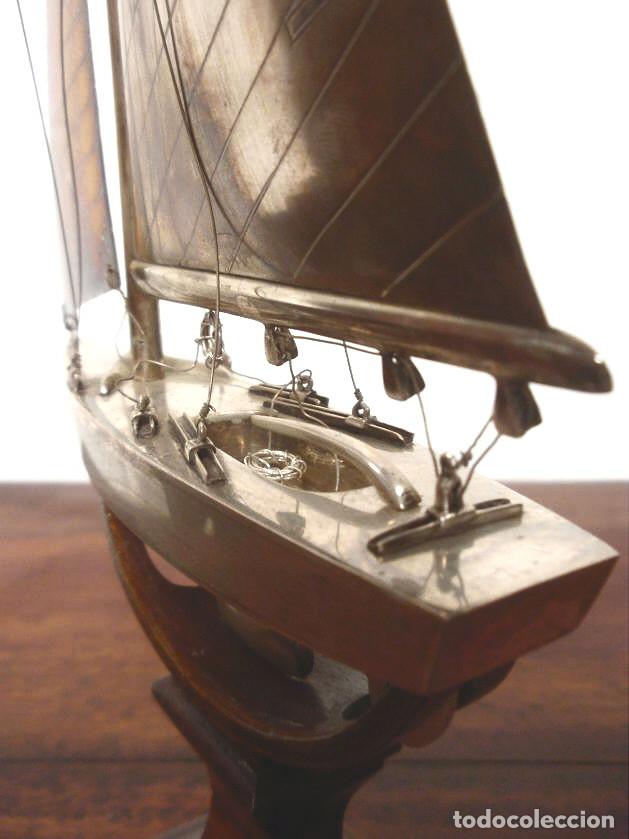Artesan&iacute;a: Barco Velero de Plata - Foto 10