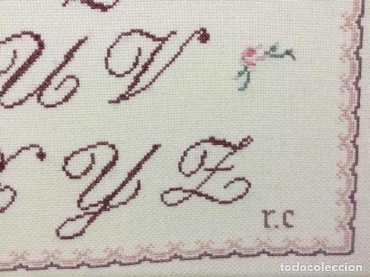 Artesan&iacute;a: Abecedario bordado a mano - Foto 2
