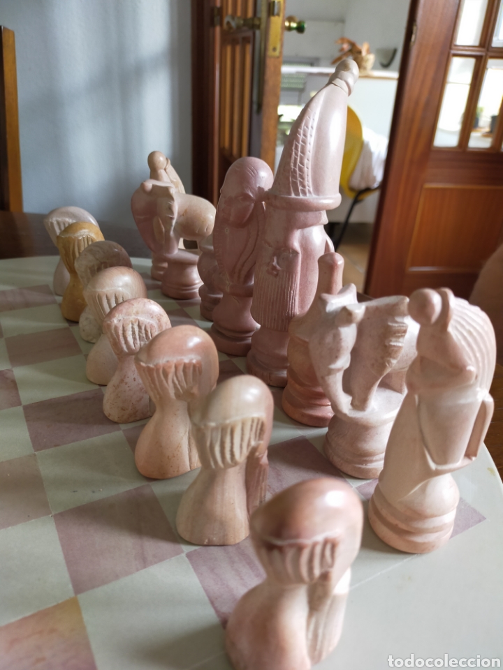Artesan&iacute;a: Ajedrez africano piedra - Foto 3