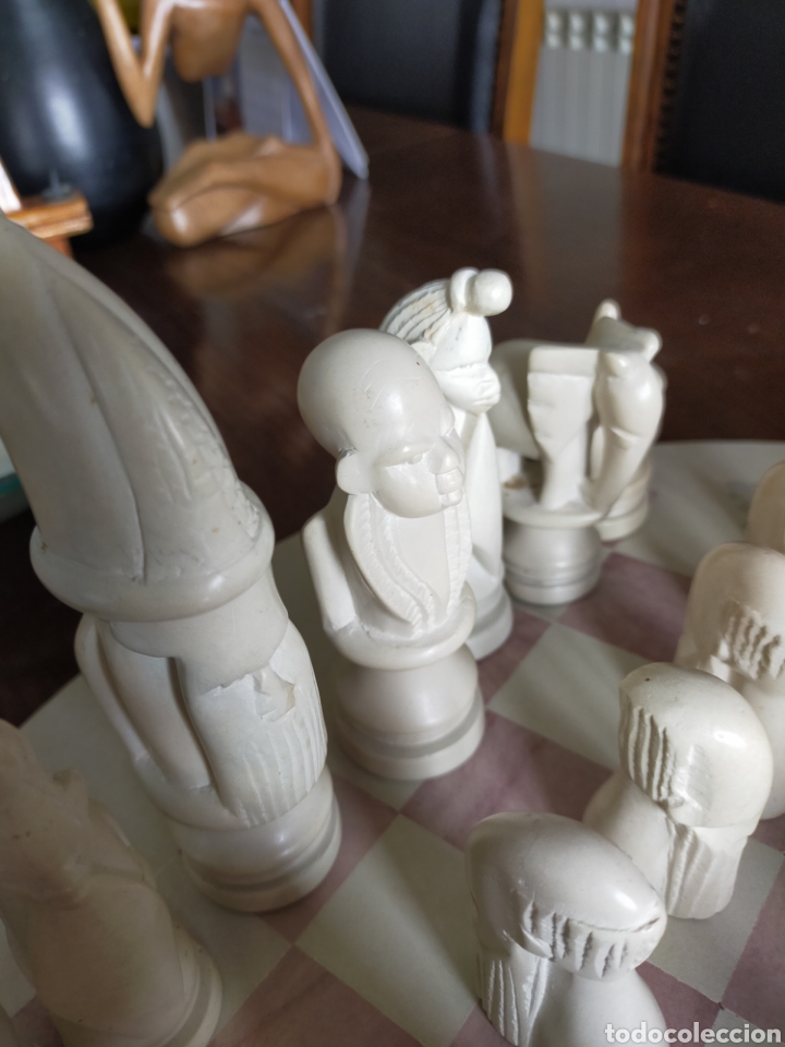 Artesan&iacute;a: Ajedrez africano piedra - Foto 4