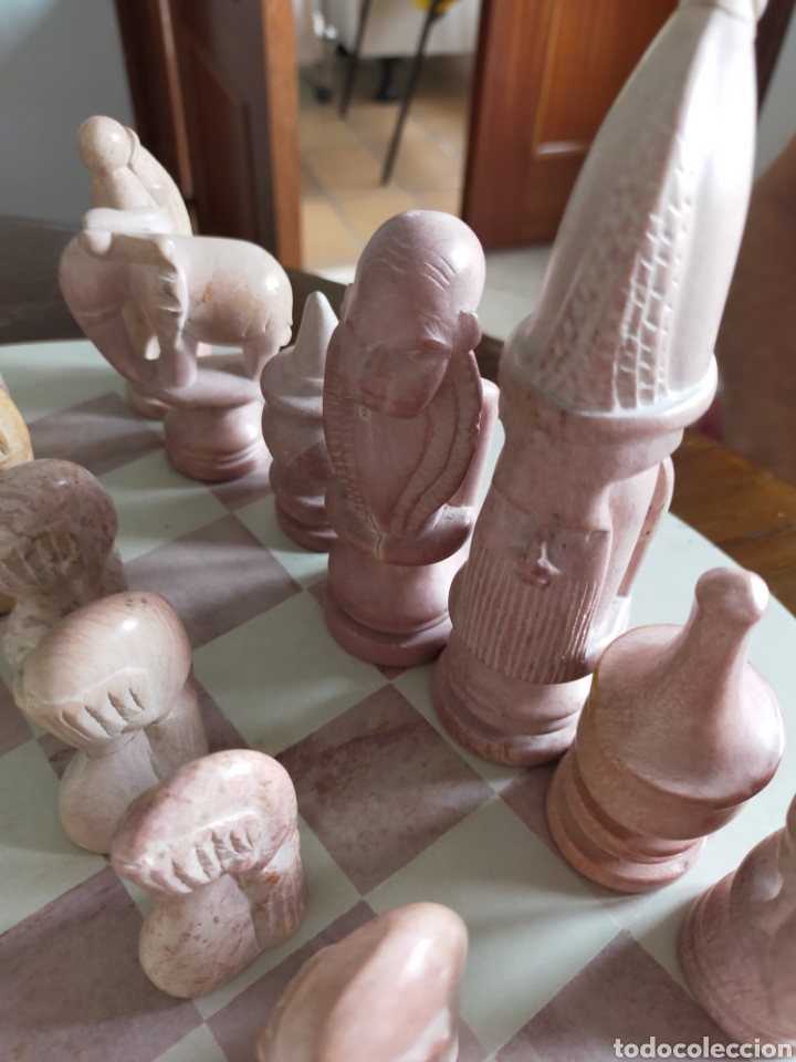 Artesan&iacute;a: Ajedrez africano piedra - Foto 5